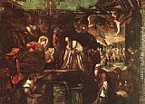 Jacopo Robusti Tintoretto Wall Art - Adoration of the Magi